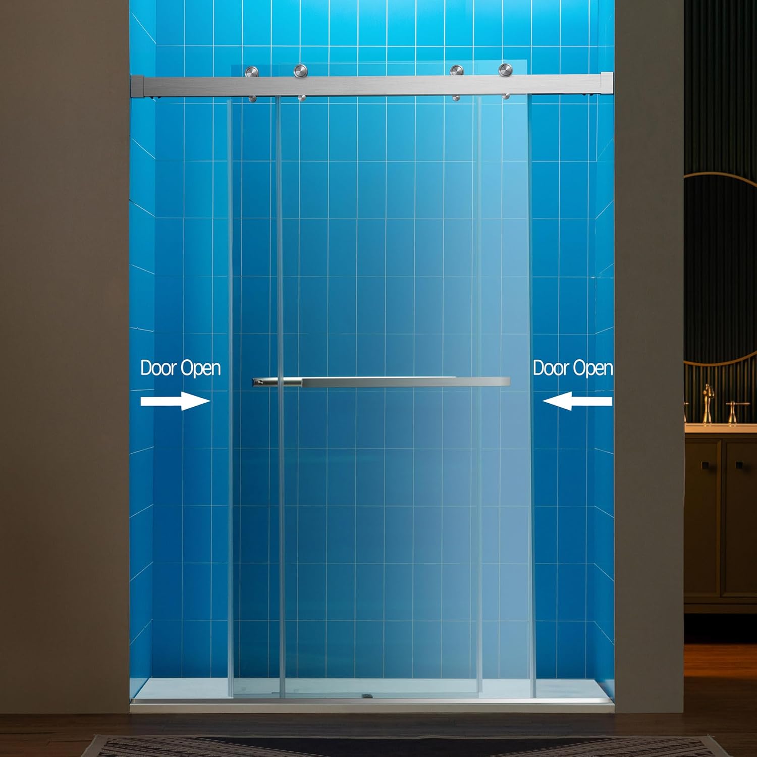 Woodbridge sliding shower door worth it,Woodbridge shower door pros cons,best frameless sliding shower door,should I buy a Woodbridge shower door,Woodbridge vs other shower doors,Woodbridge shower door honest opinion unboxing and complete package contents