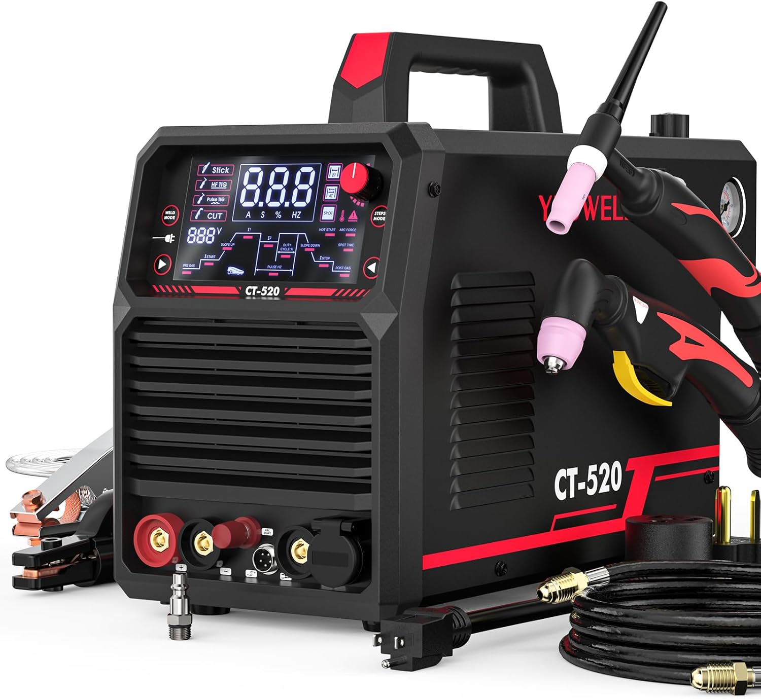 YESWELDER CT-520 worth buying,YESWELDER CT-520 pros cons,YESWELDER CT-520 vs alternatives,should I buy YESWELDER CT-520,best 5-in-1 welder plasma cutter,YESWELDER CT-520 honest opinion - detailed features and technical specifications