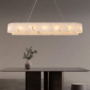 Image 1 of YIOSI alabaster chandelier worth it