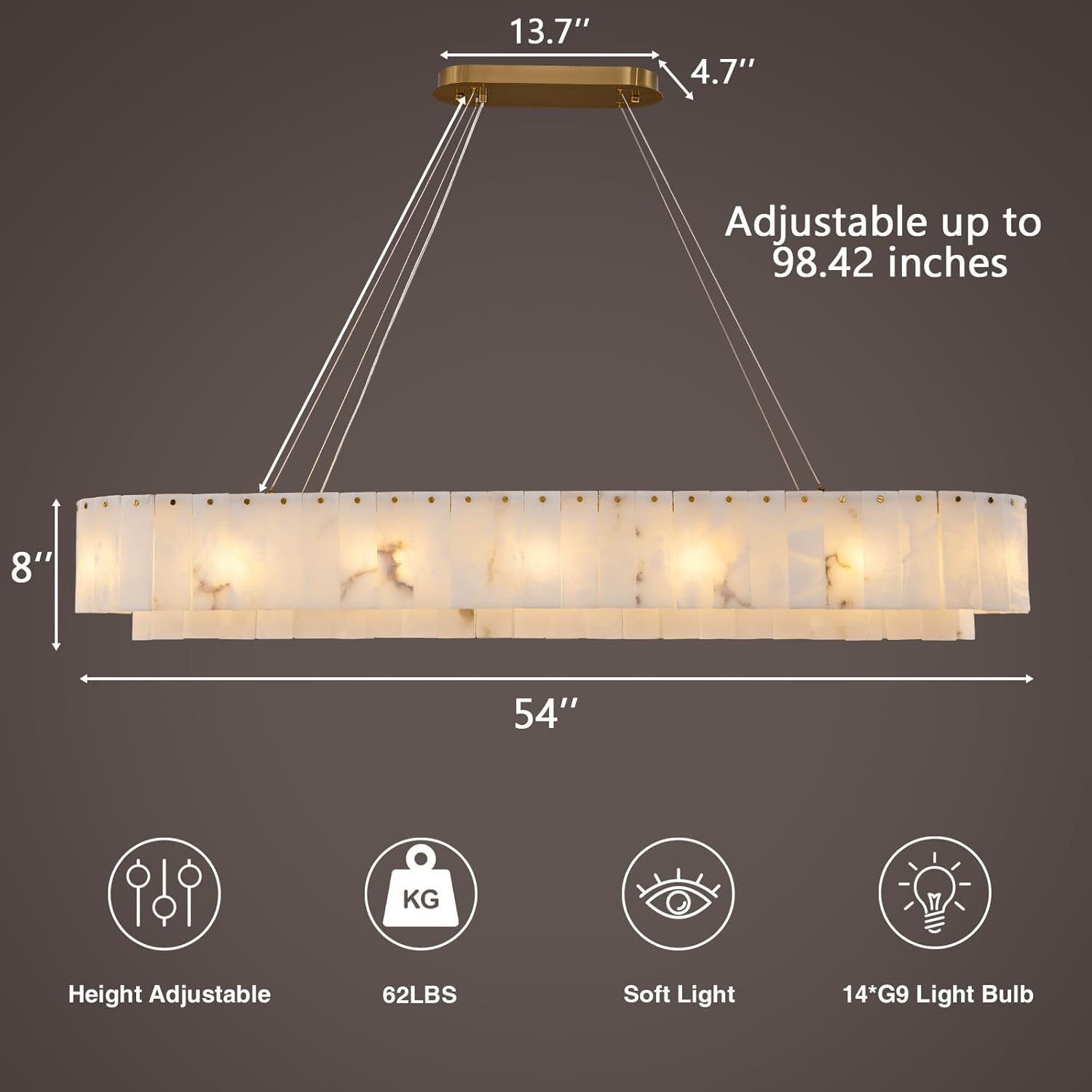 YIOSI alabaster chandelier worth it,should I buy YIOSI alabaster chandelier,YIOSI alabaster chandelier pros cons,best alabaster rectangular chandelier,YIOSI chandelier honest opinion,alabaster chandelier vs alternatives unboxing and complete package contents