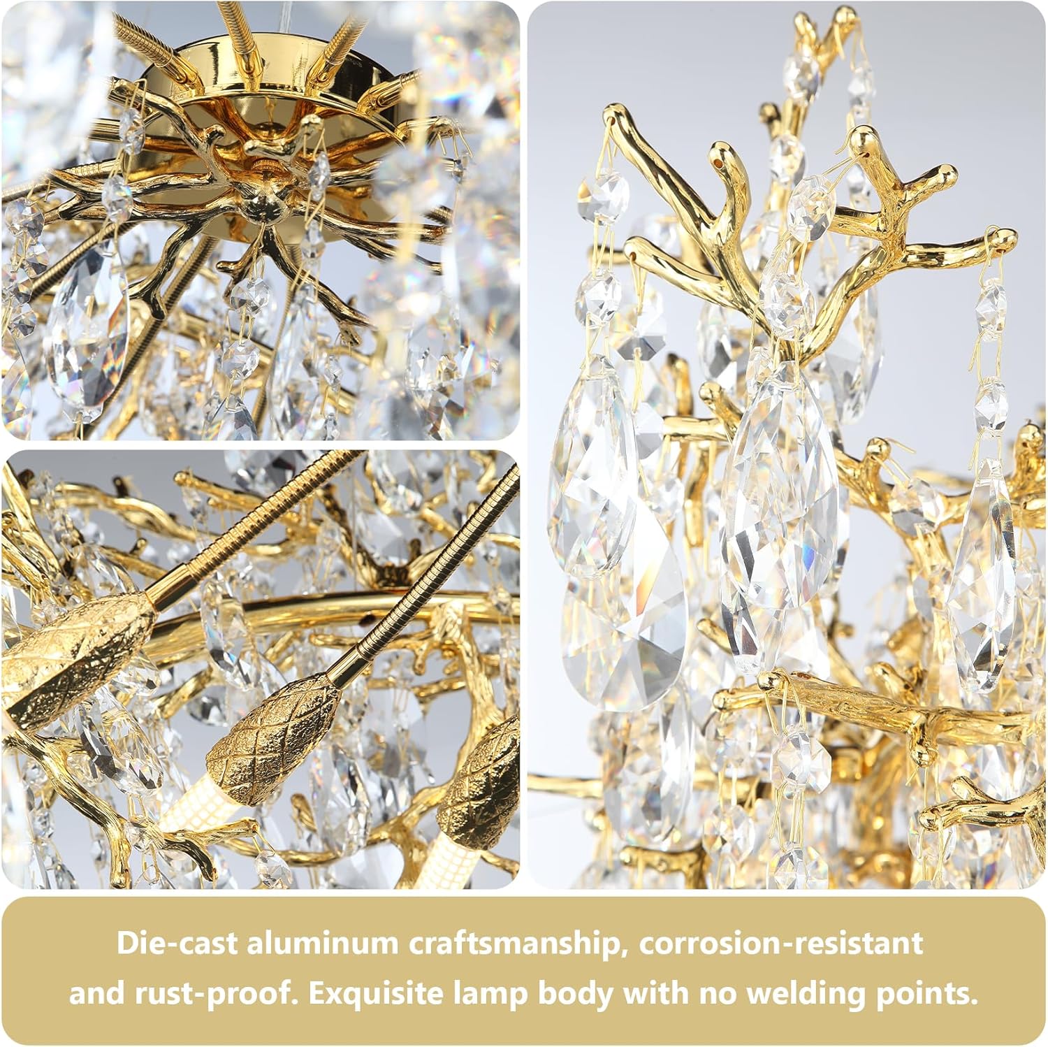 YUYI 47 crystal chandelier worth it,should I buy YUYI crystal chandelier,YUYI chandelier pros cons,best rectangular crystal chandelier,YUYI 47 vs other chandeliers,YUYI gold chandelier honest performance testing and real-world results
