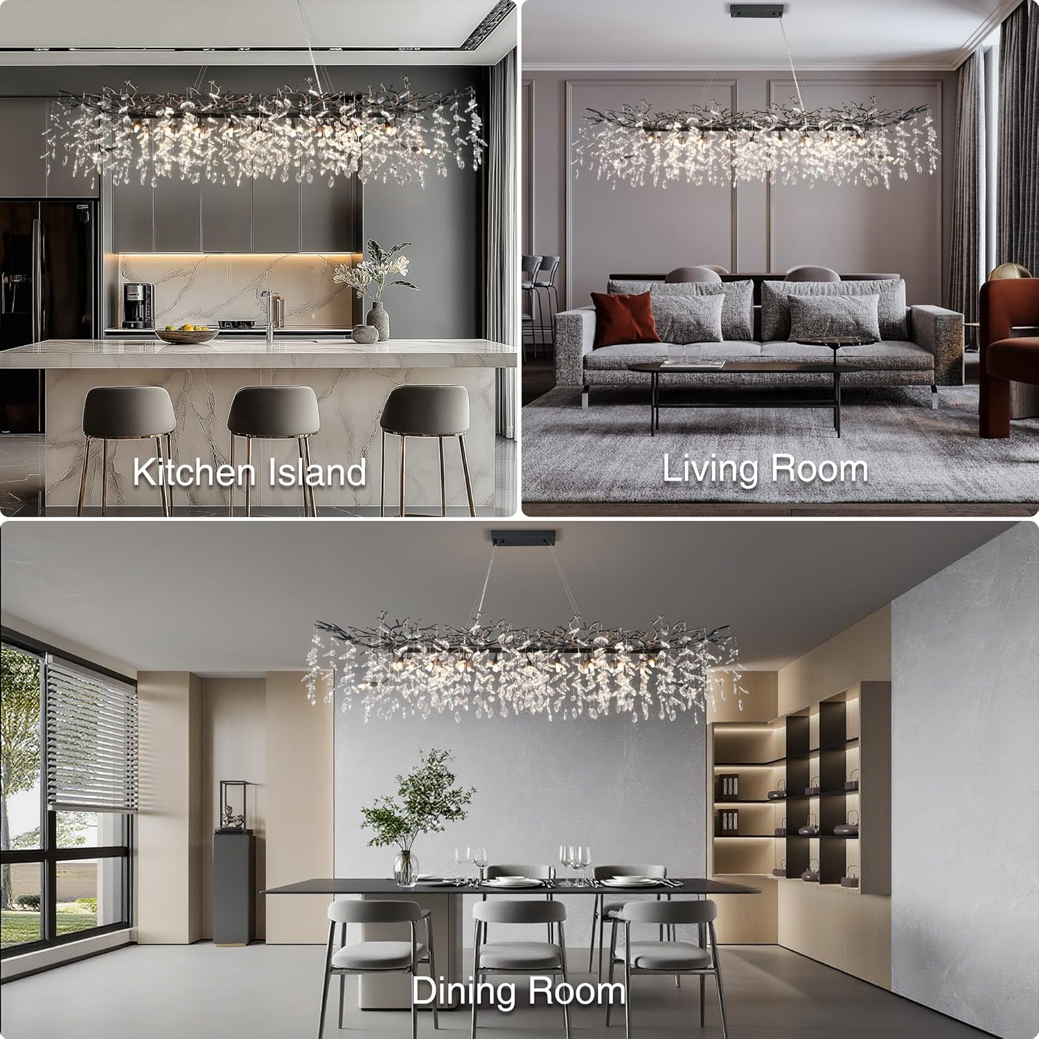 Reviews - YUYI Black Crystal Chandelier Worth It? Honest Pros & Cons YUYI black crystal chandelier worth it,should I buy YUYI chandelier,YUYI black chandelier pros cons,best modern tree branch chandelier,YUYI vs other crystal chandeliers,black crystal chandelier worth buying unboxing and complete package contents