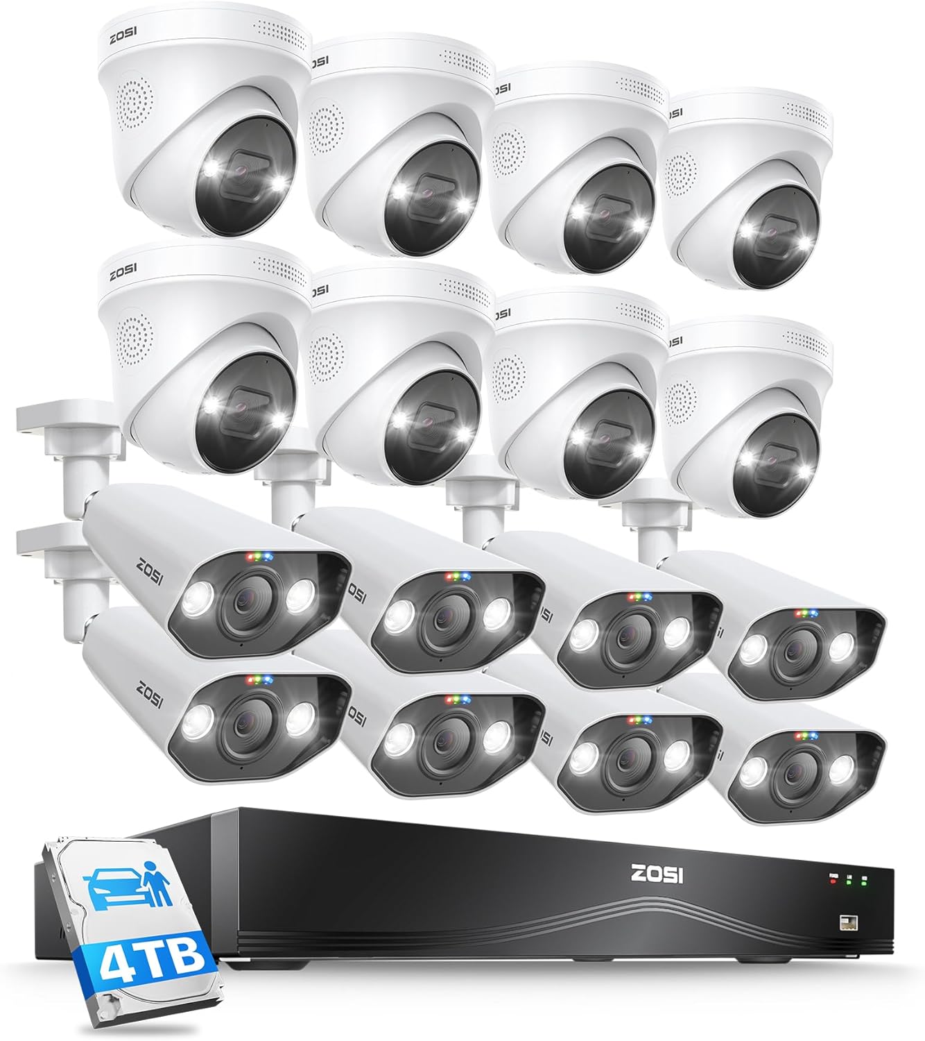ZOSI 32 channel security system worth it,ZOSI 32 channel pros cons,best 32 channel PoE security system,should I buy ZOSI 32 channel,ZOSI vs other commercial systems,ZOSI 32 channel worth buying - detailed features and technical specifications