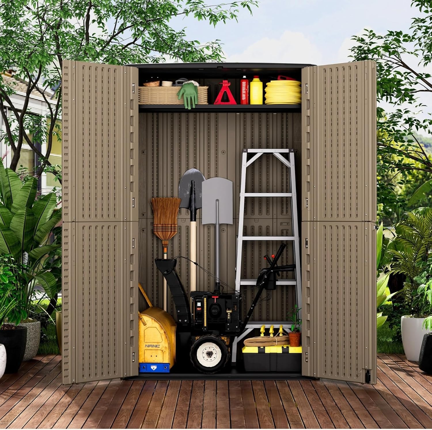 Reviews - ZZM 52 cu ft Storage Shed Worth It? Honest Pros & Cons Analysis ZZM 52 cu ft storage shed worth it,should I buy ZZM storage shed,ZZM resin shed pros cons,best large waterproof outdoor shed,ZZM vs other storage sheds,ZZM 52 cubic foot shed honest performance testing and real-world results
