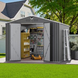 Image 1 of benass 10x14 metal shed worth it