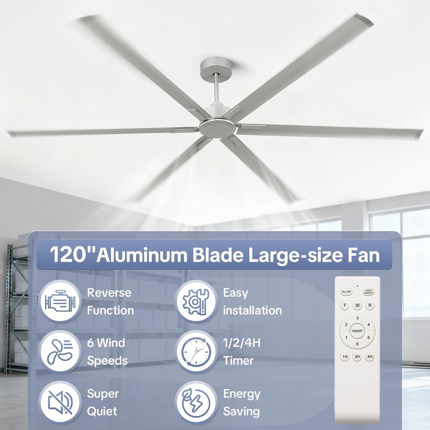 Reviews - Best 120 Inch Industrial Ceiling Fan: Our Complete Expert Analysis best 120 inch industrial ceiling fan,120 inch hvls fan worth buying,big assed ceiling fan pros cons,120 inch commercial fan vs alternatives,should I buy a 120 inch warehouse fan,Fanyamei 120 inch fan honest unboxing and complete package contents