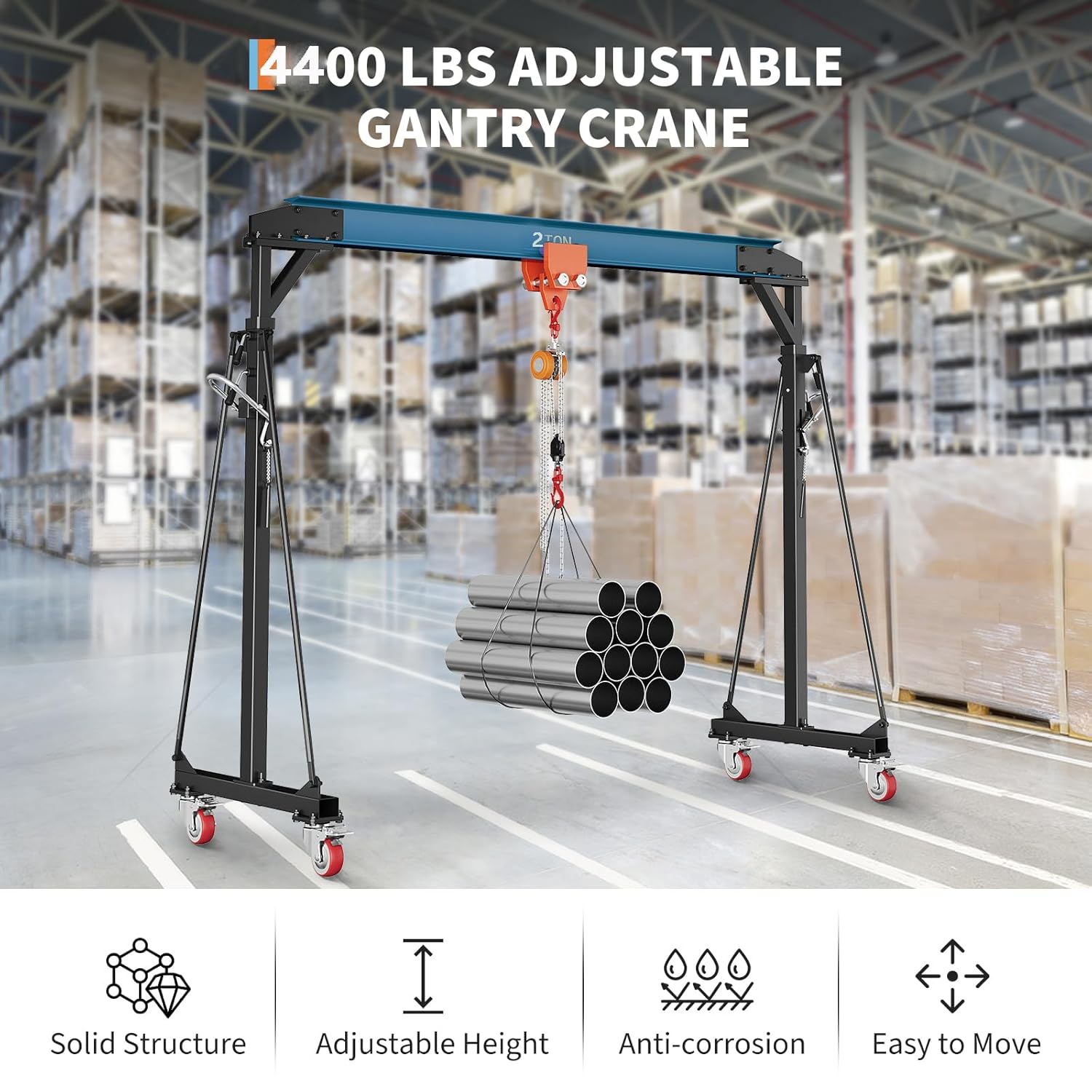 Reviews - Best 2 Ton Gantry Crane: Our Complete Hands-On Analysis & Verdict best 2 ton gantry crane,2 ton gantry crane worth buying,4400 lb gantry crane pros cons,adjustable gantry crane vs alternatives,should I buy a shop lift hoist,best adjustable height gantry unboxing and complete package contents