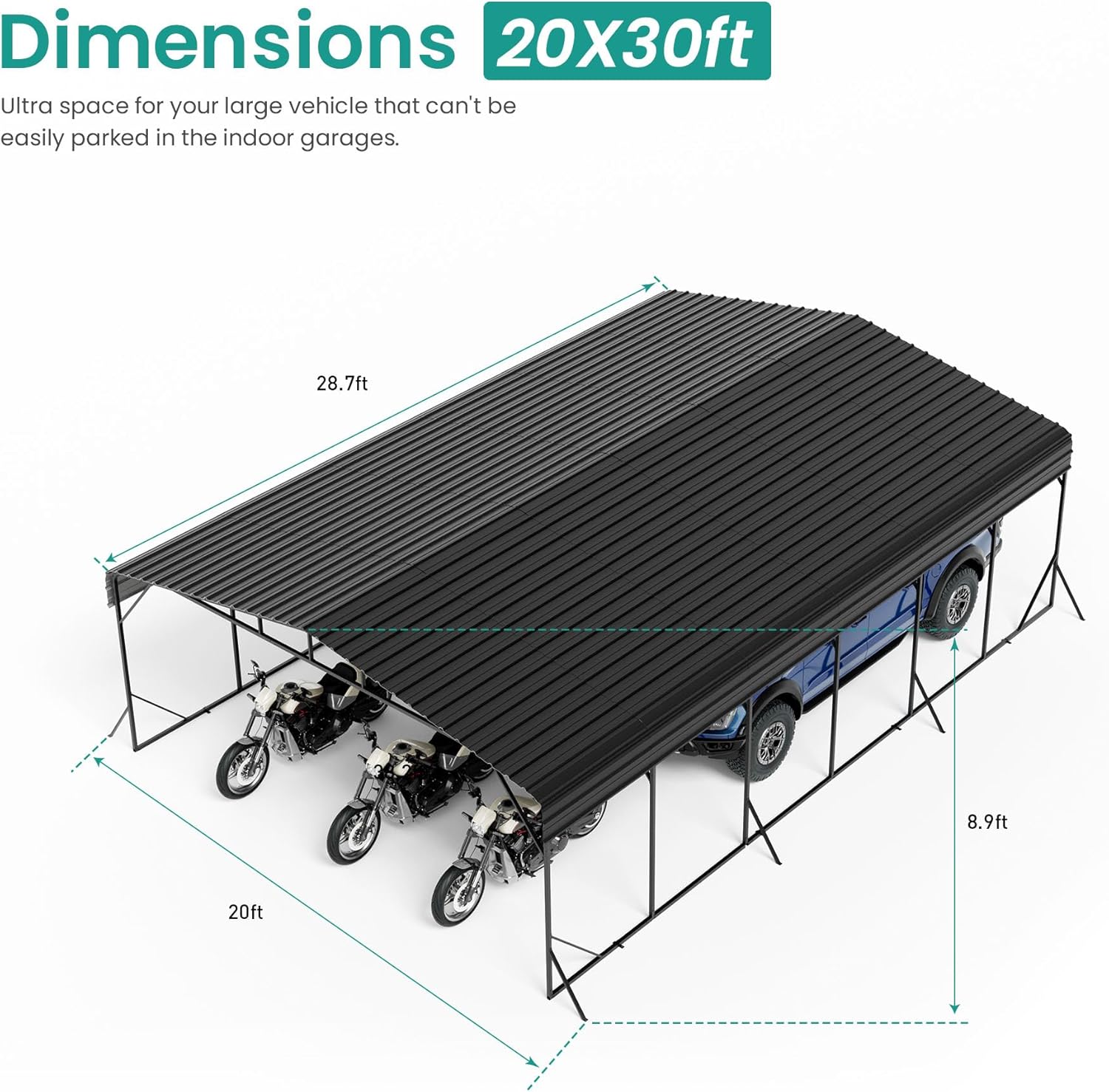 best 20x30 metal carport,20x30 metal carport worth buying,SUNBURY carport pros cons,20x30 carport vs alternatives,should I buy a 20x30 carport,heavy duty metal carport unboxing and complete package contents