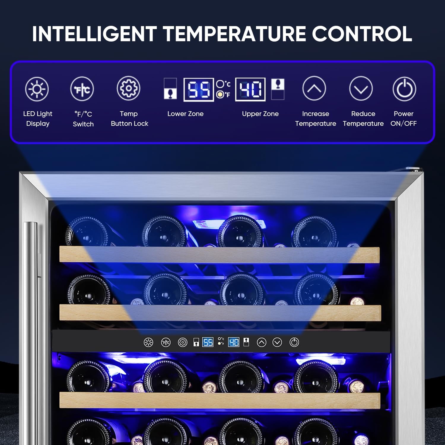 Reviews - Best 24 Inch Dual Zone Wine Cooler: Our Complete Hands-On Analysis best 24 inch dual zone wine cooler,24 inch wine cooler worth buying,dual zone wine fridge pros cons,should I buy an Orymuse wine cooler,best under counter wine refrigerator,Orymuse 46 bottle wine fridge honest unboxing and complete package contents