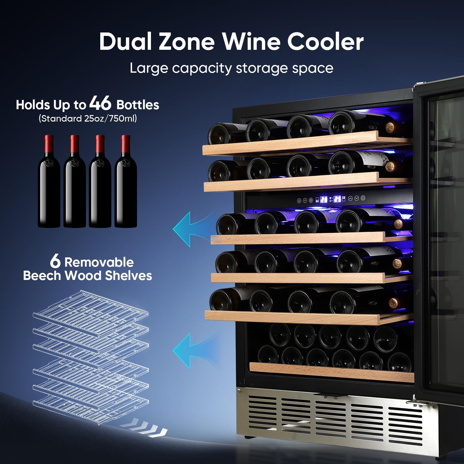 Reviews - Best 24 Inch Dual Zone Wine Cooler: Our Complete Hands-On Analysis Step-by-step guide for best 24 inch dual zone wine cooler,24 inch wine cooler worth buying,dual zone wine fridge pros cons,should I buy an Orymuse wine cooler,best under counter wine refrigerator,Orymuse 46 bottle wine fridge honest - complete tutorial