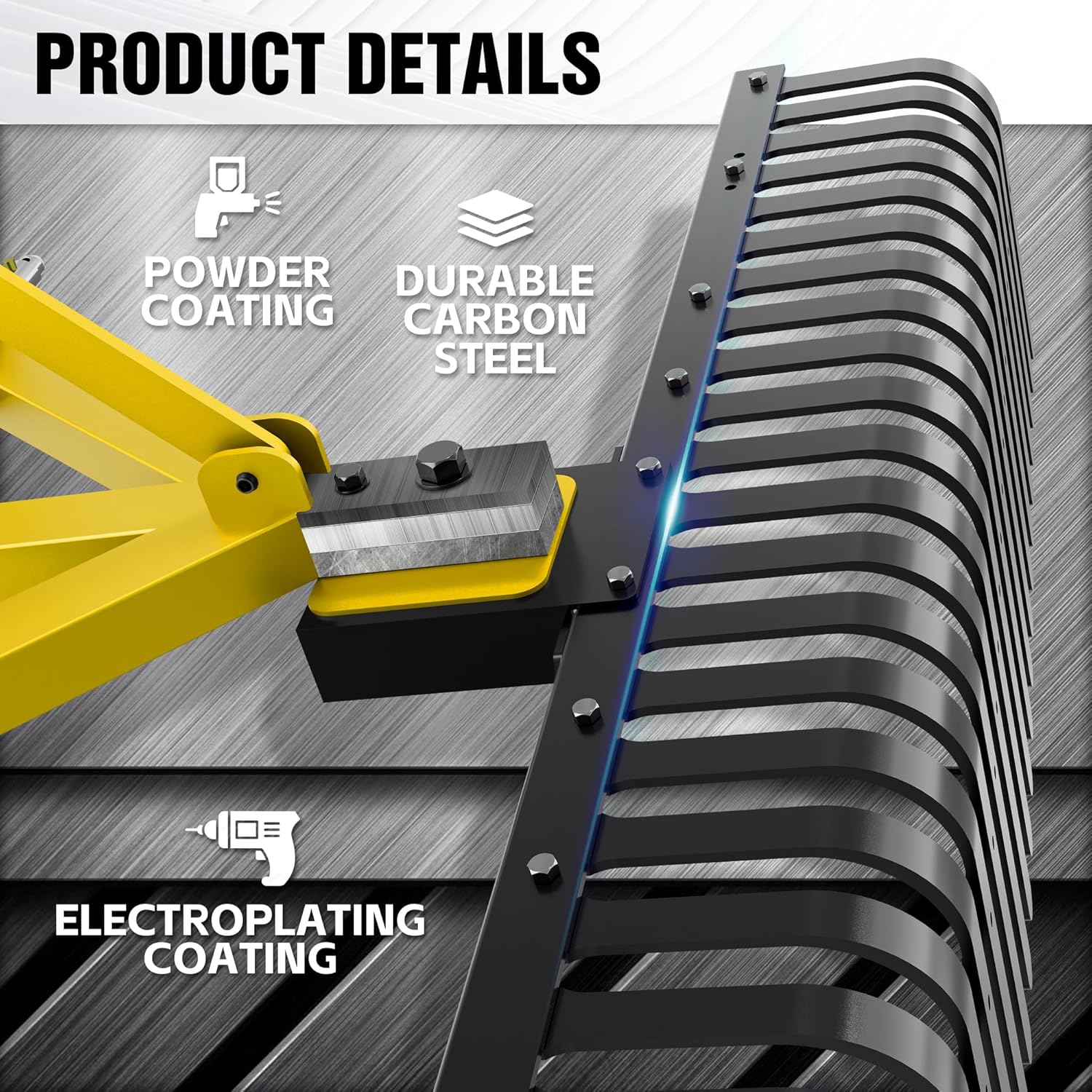 best 60 inch landscape rake,60 inch landscape landscape rake worth buying,3 point landscape rake pros cons,YZONA landscape rake honest,60 inch vs 72 inch landscape rake,should I buy a 3 point landscape rake unboxing and complete package contents