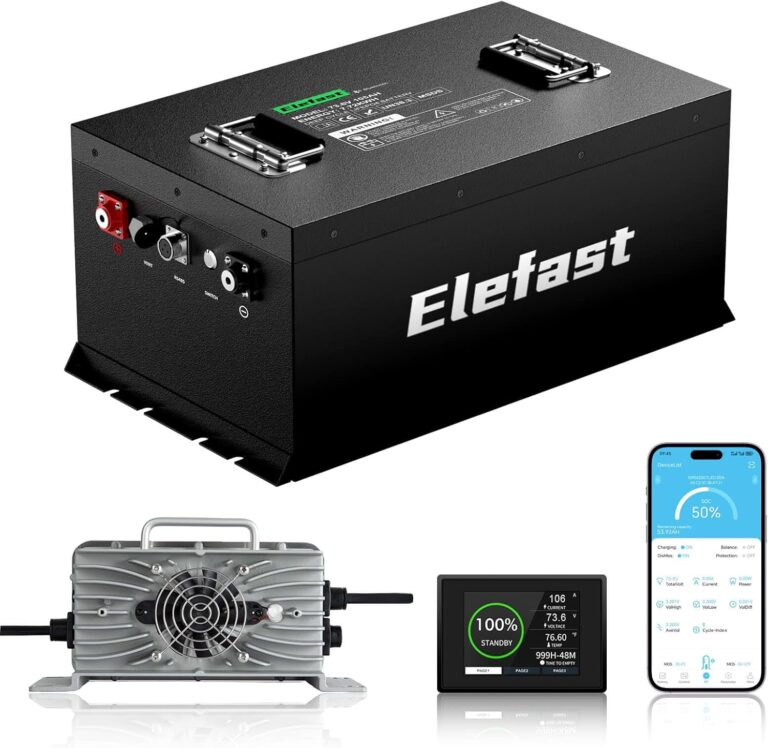 Reviews - Best 72V 105AH Lithium Golf Cart Battery: Our Expert Hands-On Analysis Image 1 of best 72V 105AH lithium golf cart battery