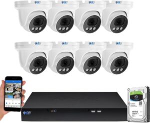 Image 1 of best GW Security 8 channel NVR system