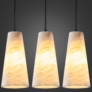 Image 1 of best alabaster pendant lights