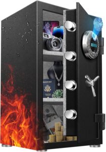 Image 1 of best biometric fireproof safe