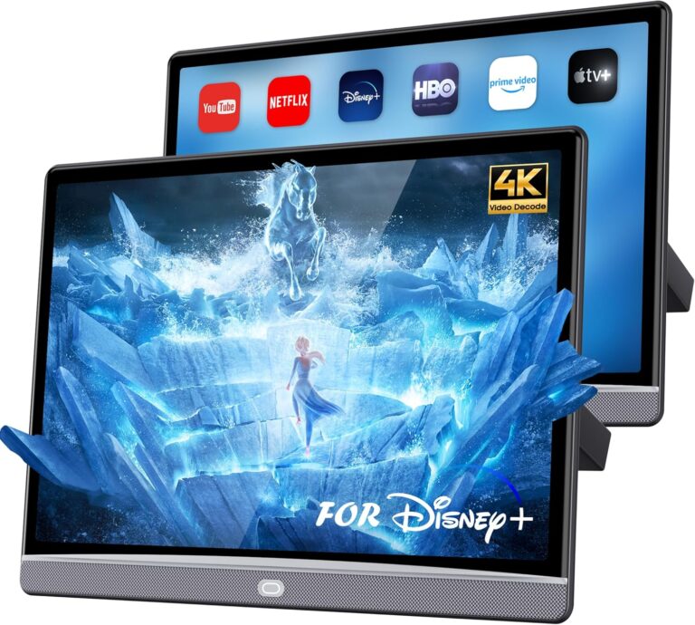 Image 1 of best car headrest TV monitor