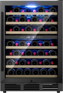 Image 1 of best dual zone wine fridge