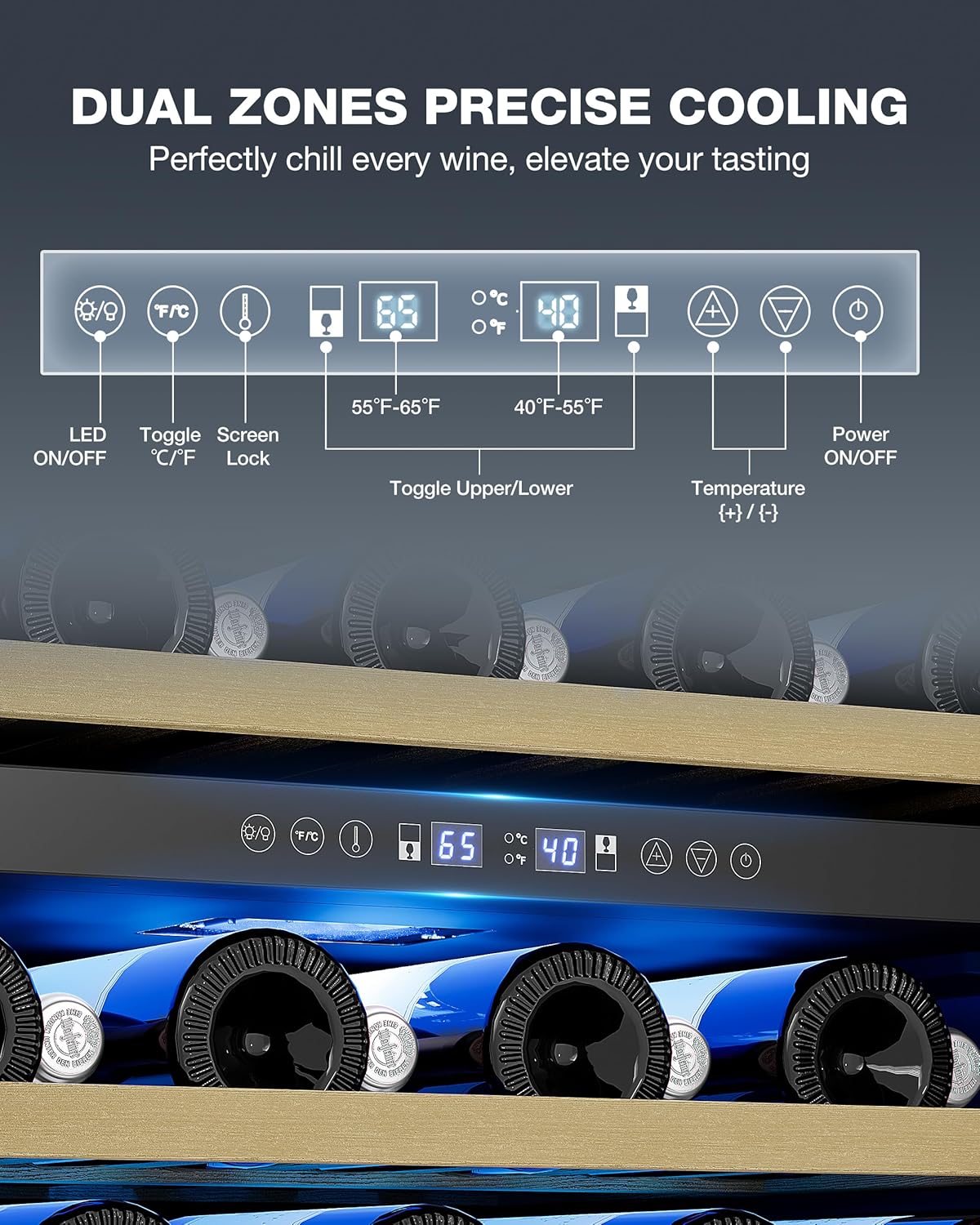 Step-by-step guide for best dual zone wine fridge,dual zone wine cooler worth buying,should I buy a dual zone wine cooler,dual zone wine fridge pros cons,ICEVIVAL wine fridge honest,dual zone vs single zone wine cooler - complete tutorial