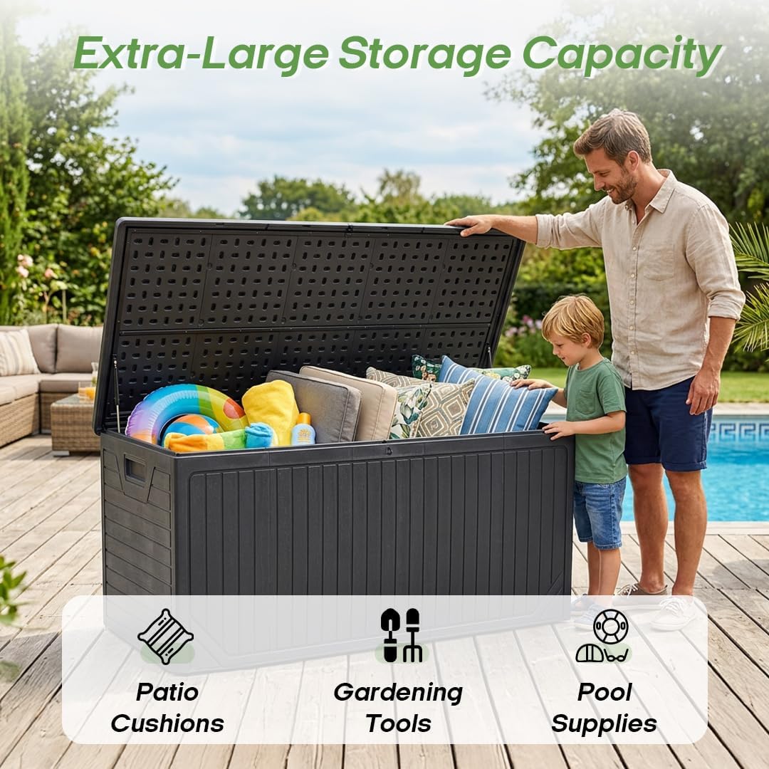 Step-by-step guide for best extra large deck box,FammyLoft 370 gallon deck box worth buying,extra large deck box pros cons,370 gallon outdoor storage box honest,should I buy a 370 gallon deck box,large deck box vs alternatives - complete tutorial
