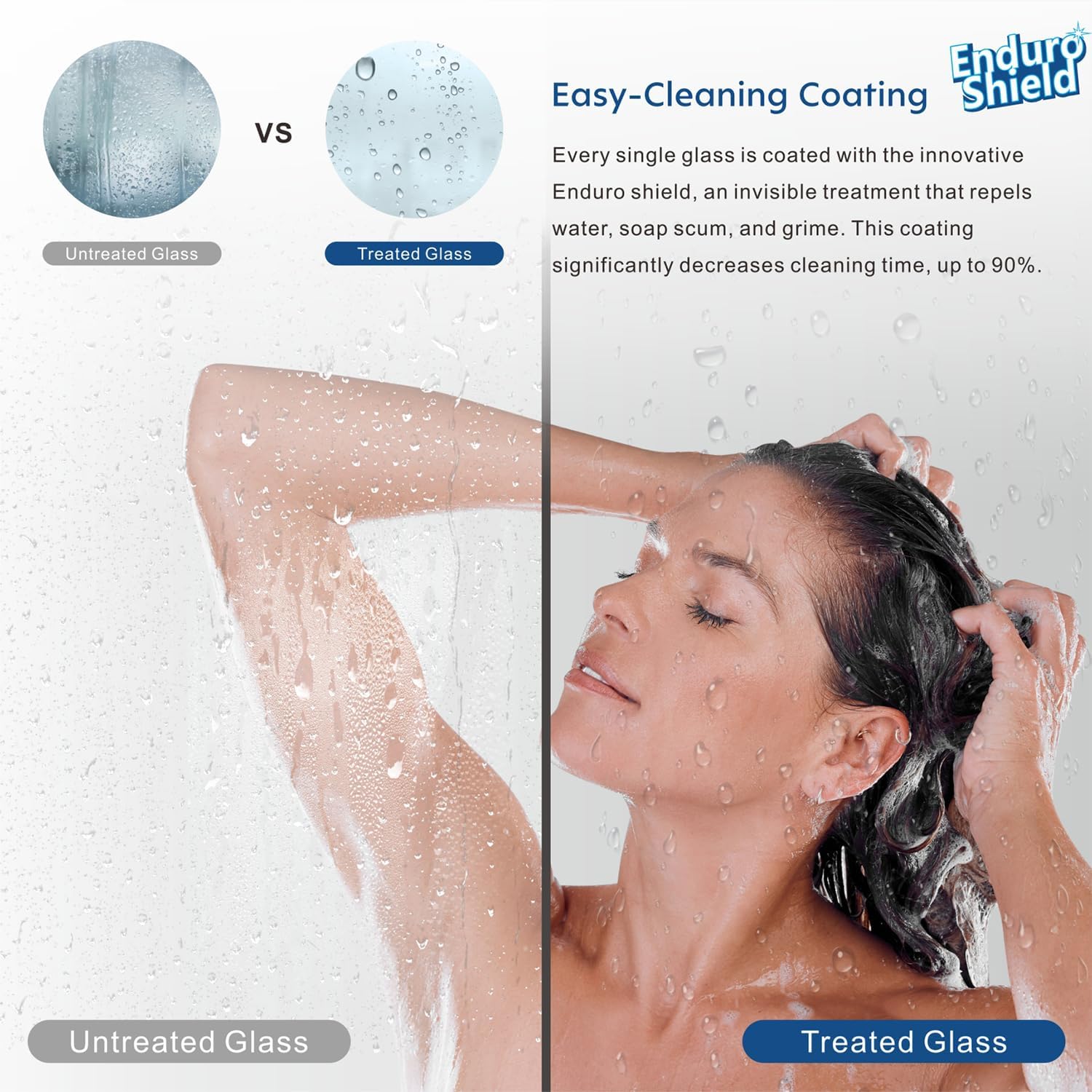 best frameless double sliding shower door,frameless shower door worth buying,double sliding shower door pros cons,should I buy a frameless shower door,best shower door for modern bathroom,UNIKOO shower door honest assessment performance testing and real-world results