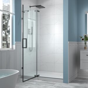 Image 1 of best frameless pivot shower door
