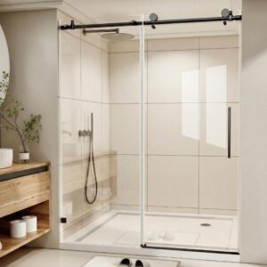 Image 1 of best frameless sliding shower door