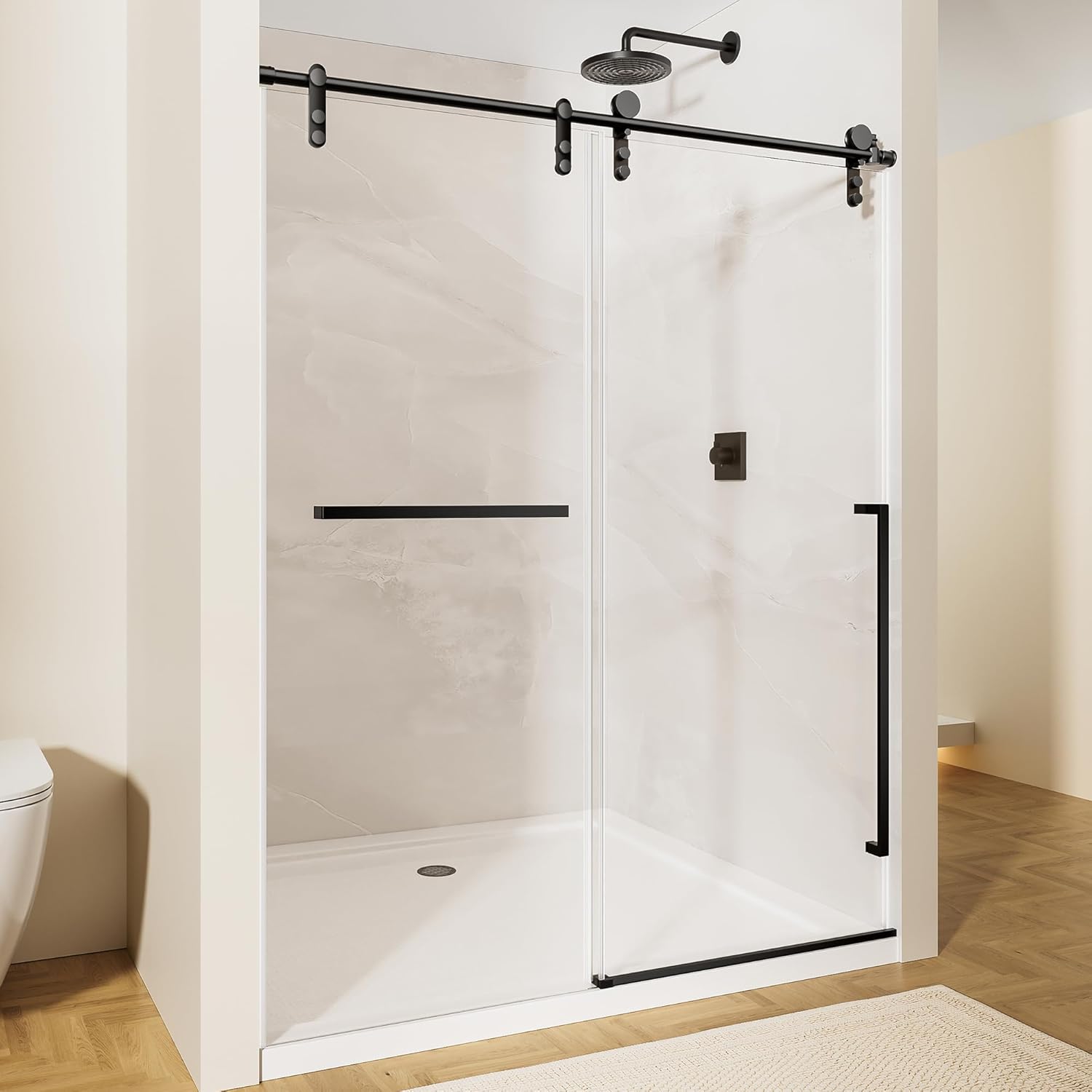 Reviews - Best Frameless Sliding Shower Door: Honest Pros & Cons Analysis best frameless sliding shower door,should I buy a frameless shower door,frameless shower door pros cons,Noirpierre shower door worth buying,best glass shower door for bathroom,frameless vs framed shower door - detailed features and technical specifications
