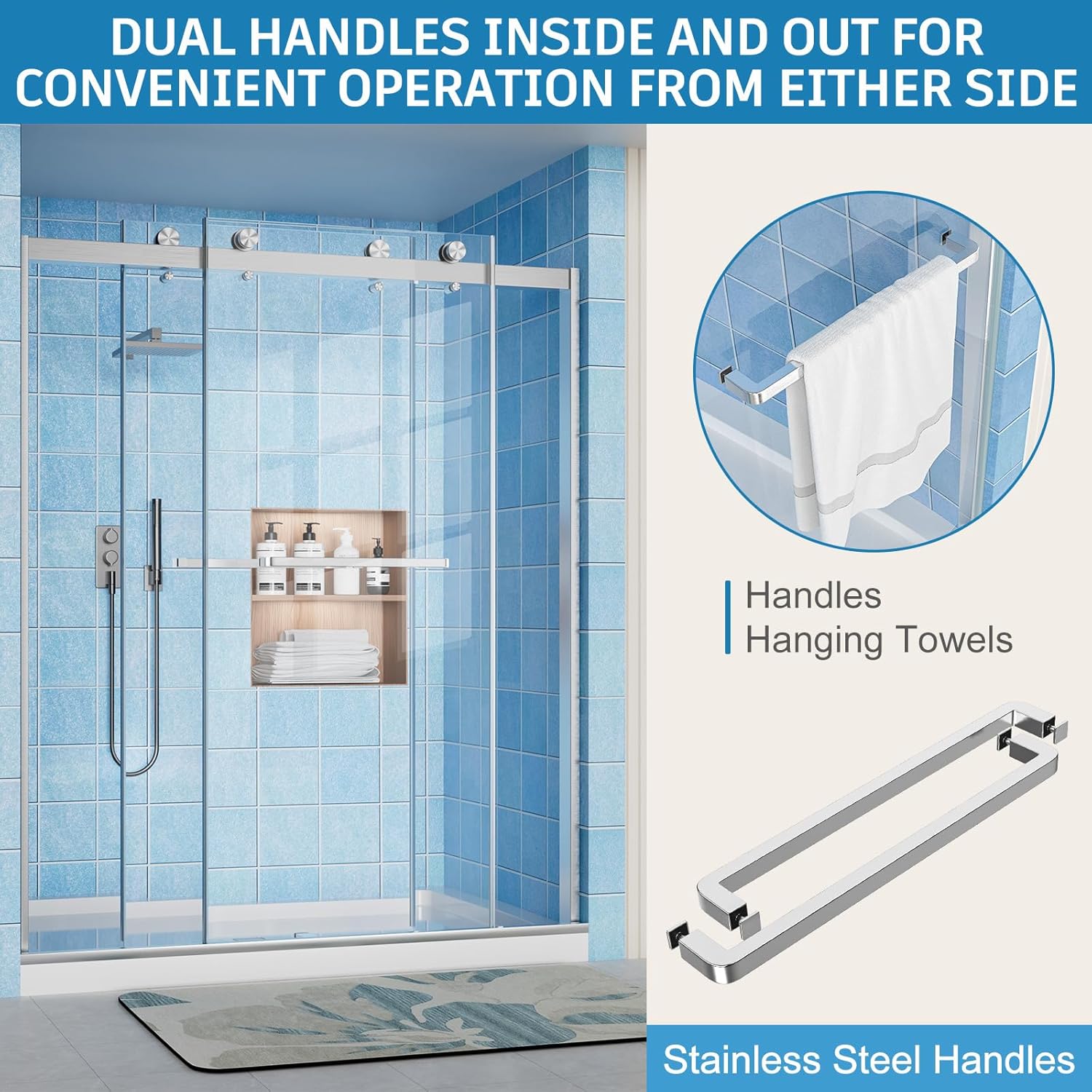 Step-by-step guide for best frameless sliding shower door,frameless shower door worth buying,double sliding shower door pros cons,CFKEJI shower door honest,should I buy a frameless shower door,frameless vs framed shower door - complete tutorial
