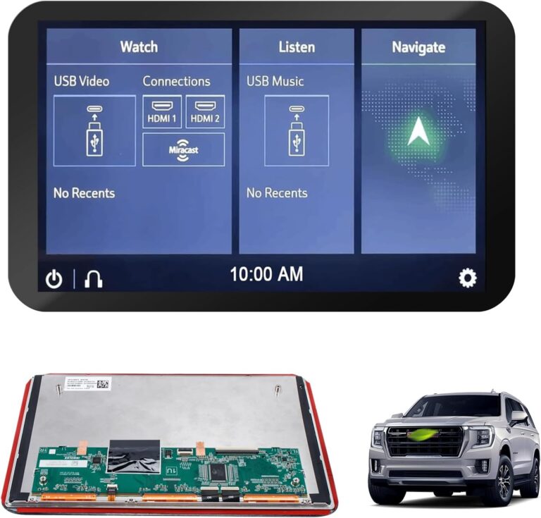 Image 1 of best headrest TV for Suburban