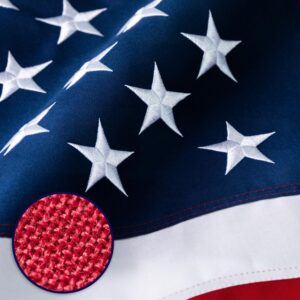 Image 1 of best heavy duty oversized American flag