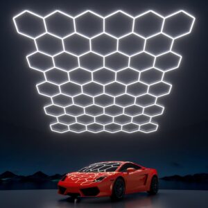Image 1 of best hexagon garage lighting system