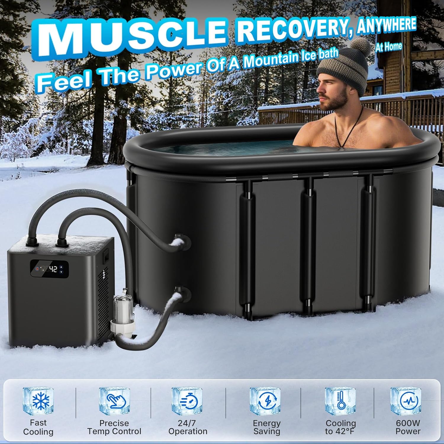 best ice bath chiller kit,ice bath chiller worth buying,cold plunge chiller pros cons,1stplunge chiller kit honest,should I buy a cold plunge chiller,ice bath chiller vs alternatives unboxing and complete package contents