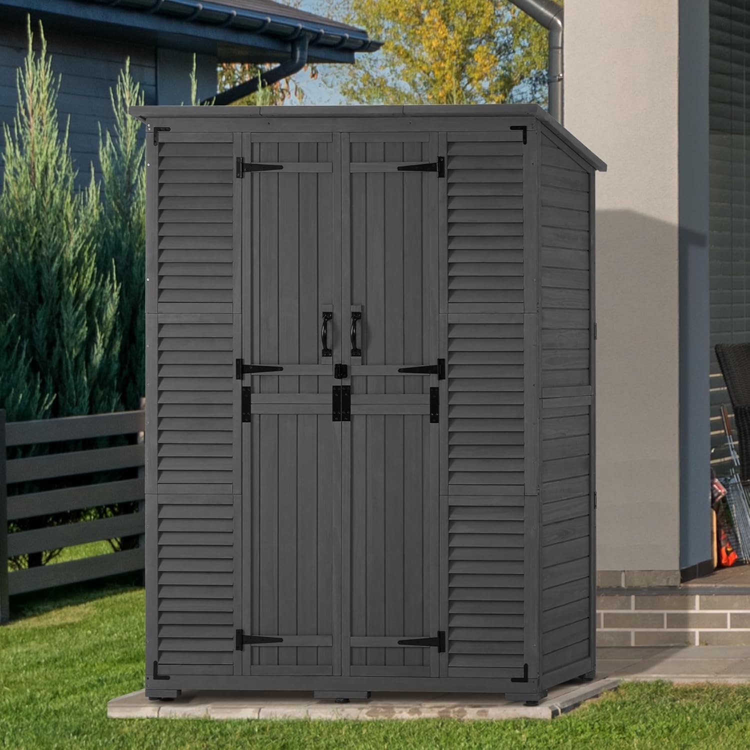 Reviews - Best Large Outdoor Storage Cabinet: Our Expert Hands-On Analysis best large outdoor storage cabinet,large outdoor cabinet worth buying,Macrout storage shed pros cons,should I buy a Macrout shed,best wooden garden shed,Macrout 6-shelf cabinet honest unboxing and complete package contents