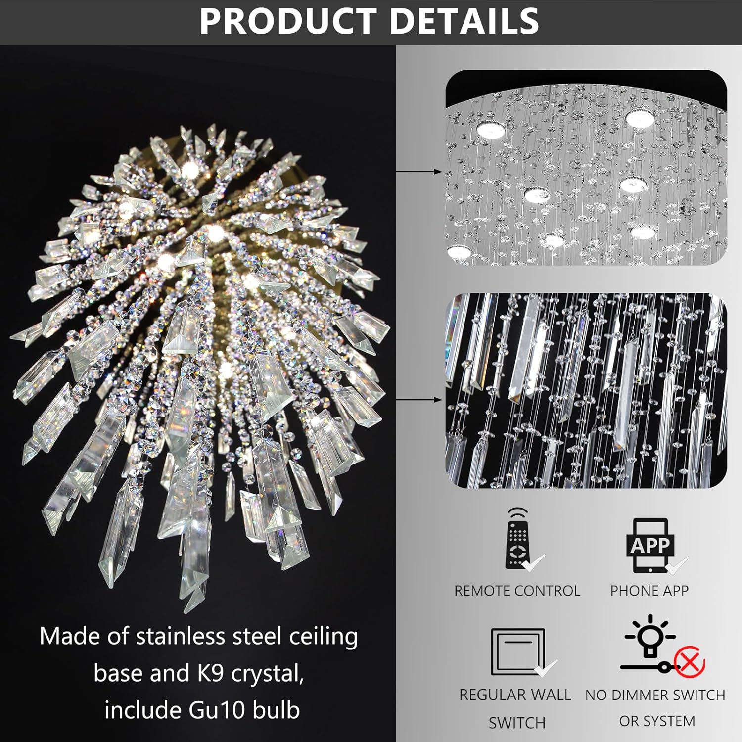 best modern crystal chandelier,modern crystal chandelier worth buying,should I buy a large crystal chandelier,modern chandelier pros and cons,cenozo crystal chandelier honest,crystal chandelier vs alternatives unboxing and complete package contents