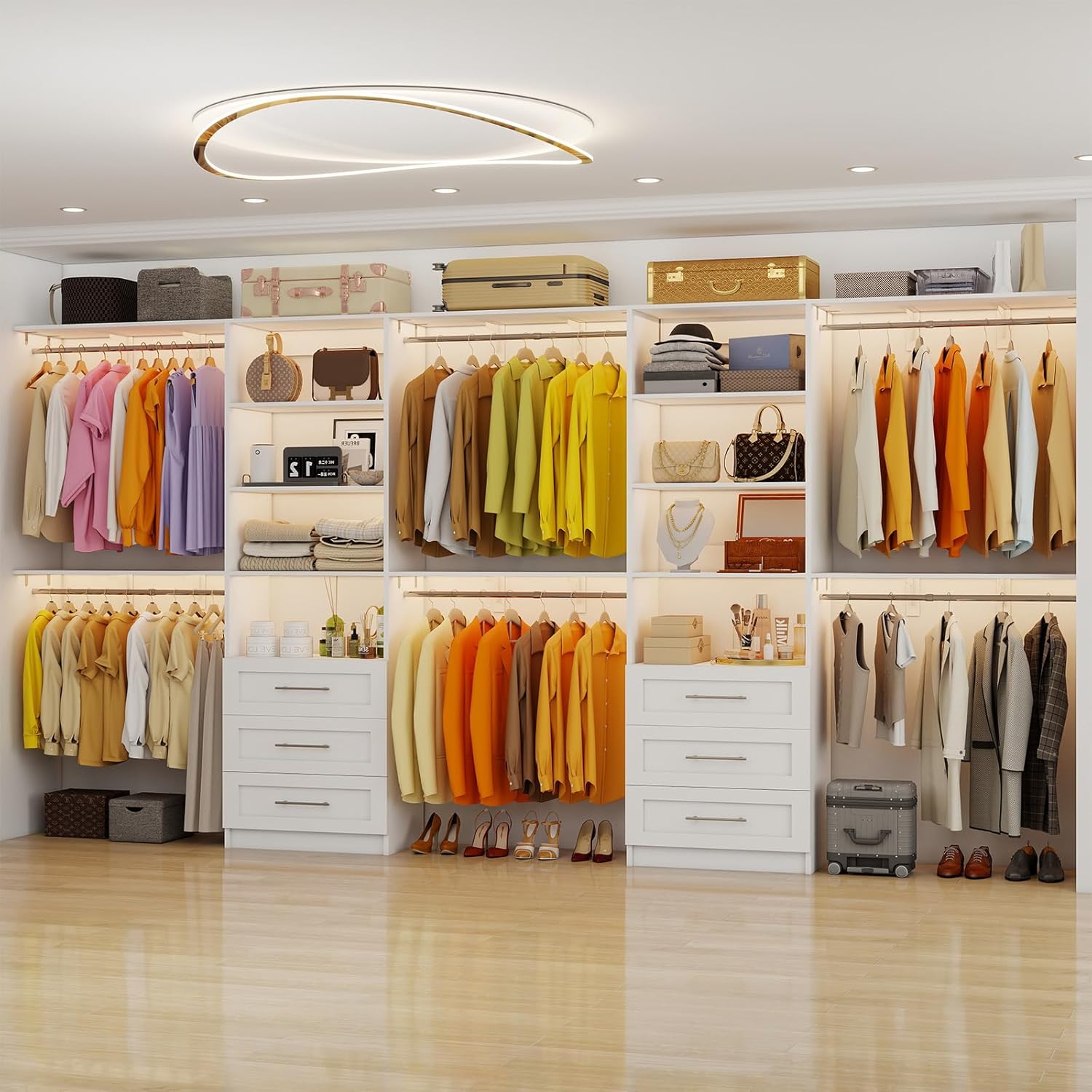 best secilix closet organizer system,secilix closet system worth buying,secilix closet organizer pros cons,secilix vs other closet systems,should I buy secilix closet organizer,secilix heavy duty closet system unboxing and complete package contents