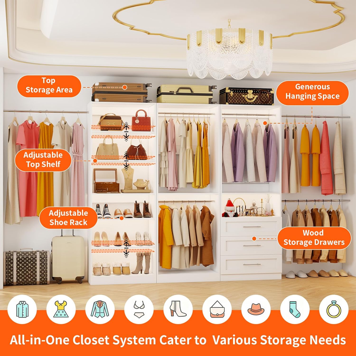 best walk in closet organizer system,walk in closet organizer worth buying,walk in closet system pros cons,fastgo closet system honest,best modular closet system,should I buy a walk in closet organizer unboxing and complete package contents