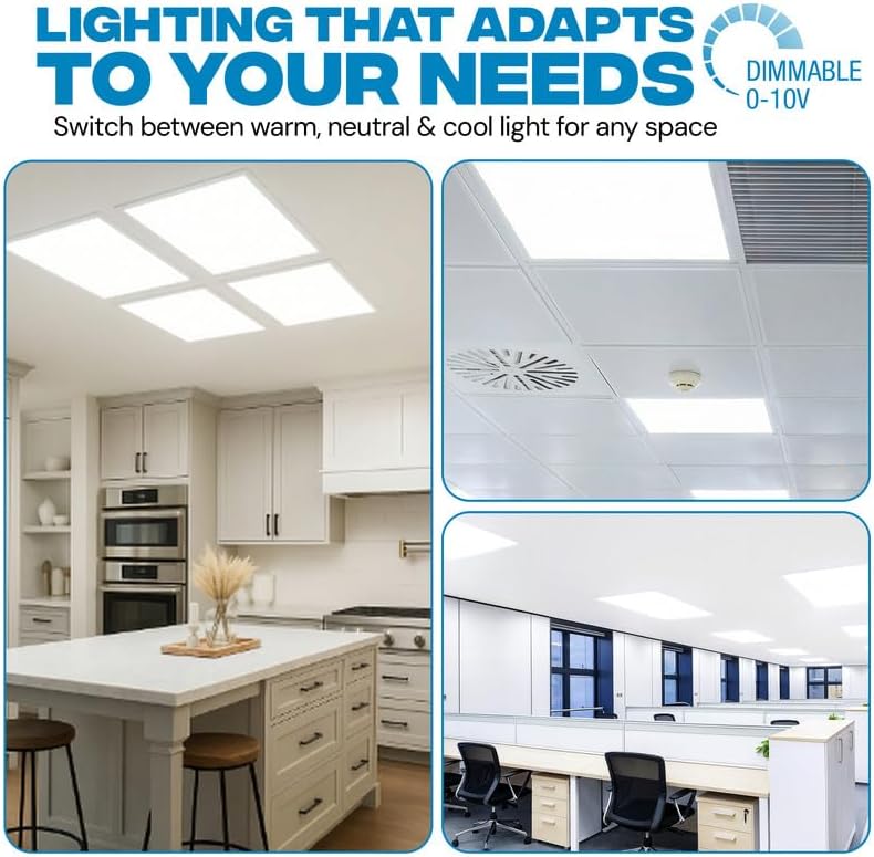 buy 2x2 LED panel lights,2x2 LED panels worth buying,best 2x2 drop ceiling lights,GoToLed panel lights pros cons,should I buy 2x2 LED panels,2x2 LED panels vs alternatives unboxing and complete package contents