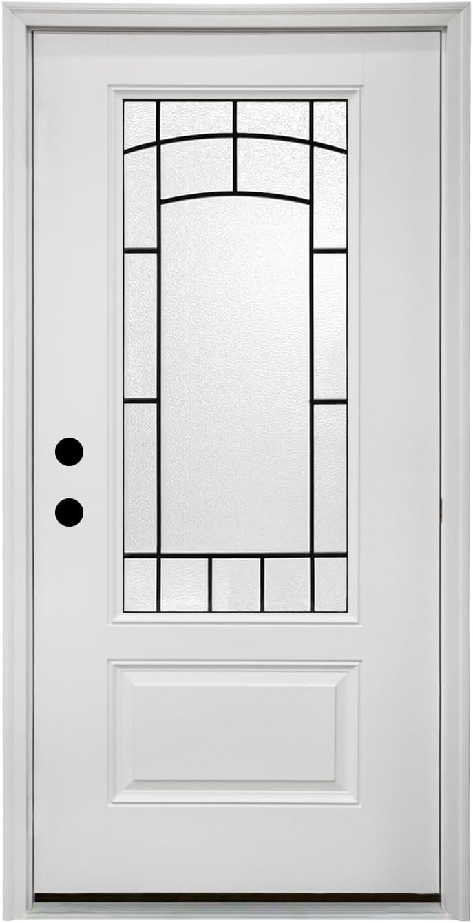 Image 1 of buy 36x80 fiberglass entry door
