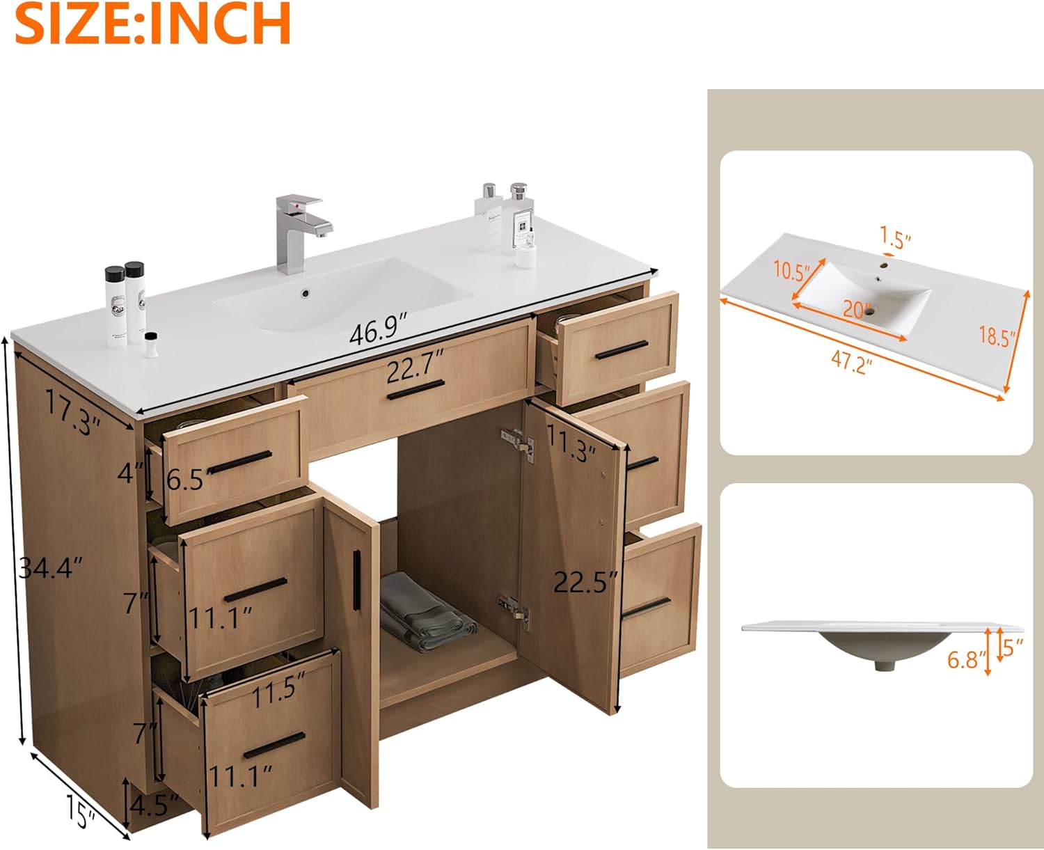 buy 48 inch bathroom vanity,48 inch bathroom bathroom vanity worth buying,best 48 inch bathroom vanity cabinet,Chyanmoo bathroom vanity honest,48 inch vanity pros cons,should I buy a 48 inch vanity unboxing and complete package contents