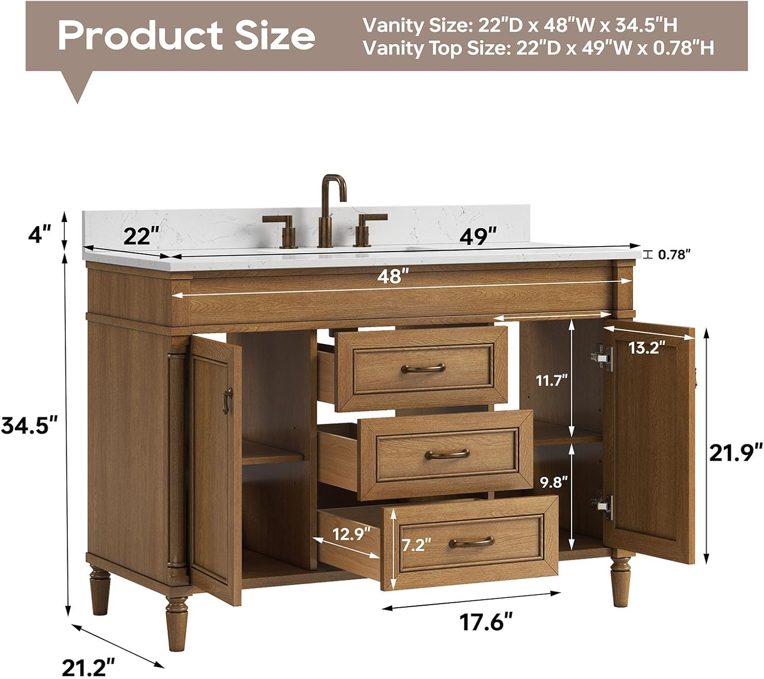 buy 48 inch bathroom vanity,48 inch bathroom vanity worth it,best 48 inch bathroom vanity,48 inch bathroom vanity pros cons,should I buy a 48 inch bathroom vanity,48 inch vanity vs 60 inch unboxing and complete package contents