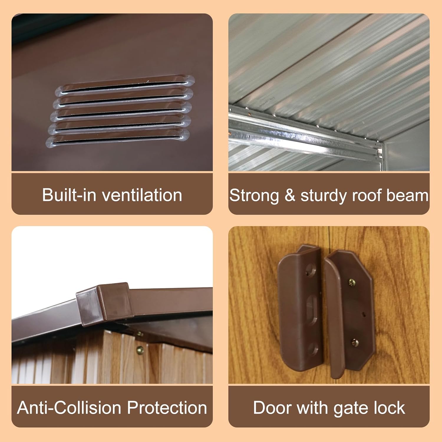 buy 8x10 metal storage shed,8x10 metal shed worth buying,best 8x10 outdoor storage shed,8x10 metal shed shed pros cons,ACLULION shed honest opinion,8x10 metal shed vs plastic performance testing and real-world results