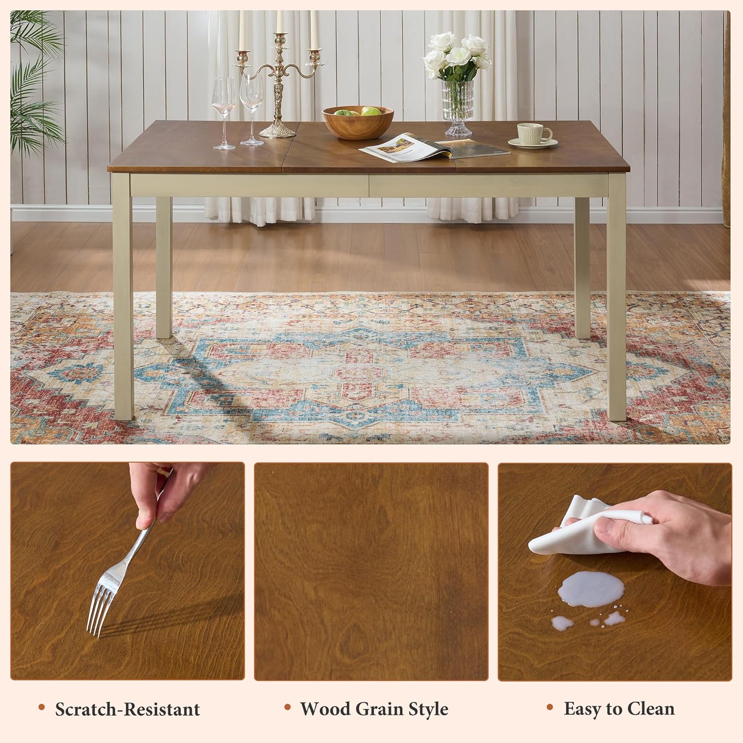 buy Amerlife farmhouse dining table set,Amerlife dining set worth buying,Amerlife 60 inch table pros cons,best farmhouse dining table set,Amerlife vs other dining sets,should I buy Amerlife dining table performance testing and real-world results