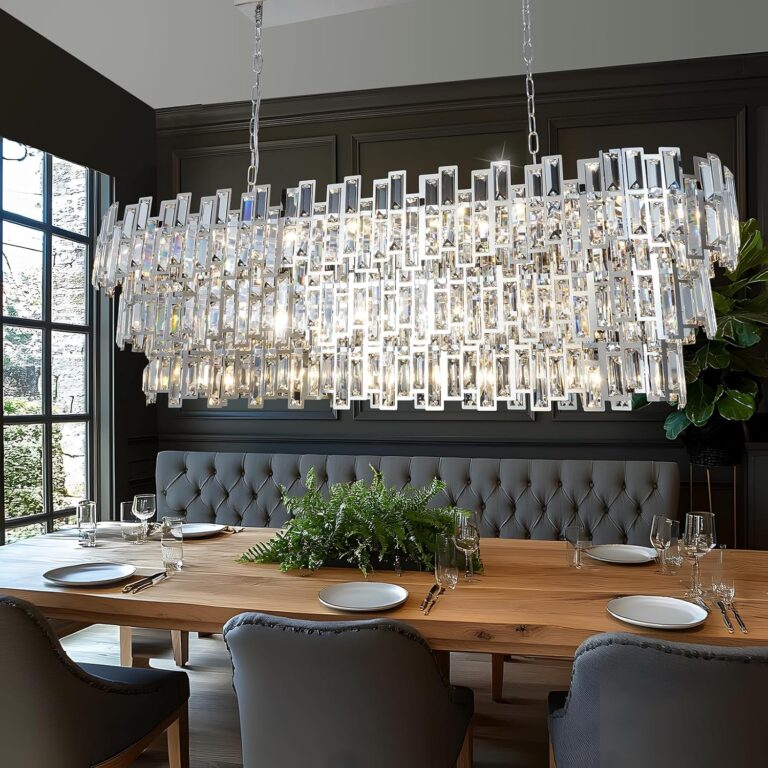 Reviews - Buy Antilisha Rectangular Chandelier - Honest Pros & Cons Analysis Image 1 of buy Antilisha rectangular chandelier