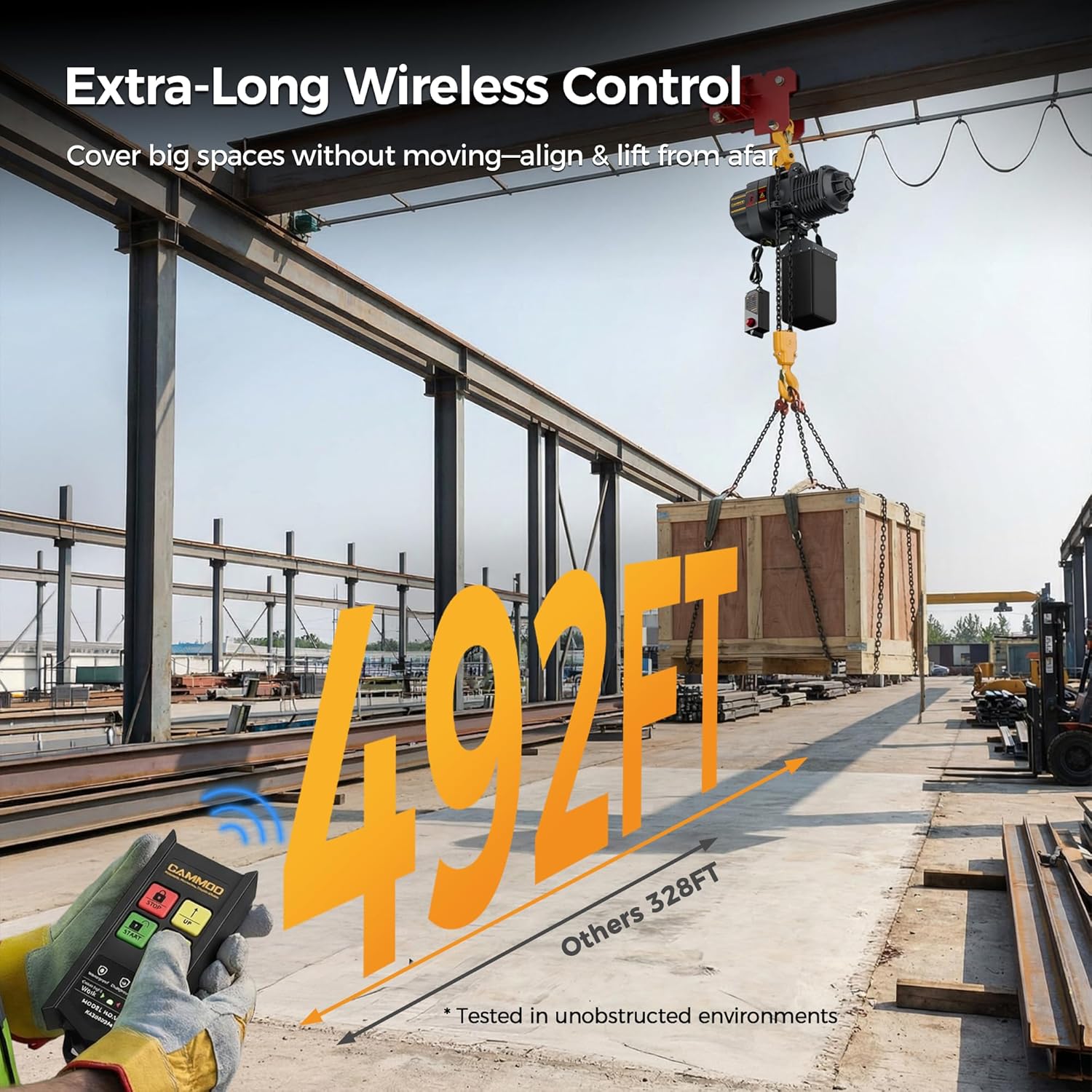 Step-by-step guide for buy CAMMOO electric chain hoist,CAMMOO hoist worth buying,electric chain hoist pros cons,best electric hoist for warehouse,CAMMOO EHD2200-20B honest,should I buy an electric chain hoist - complete tutorial