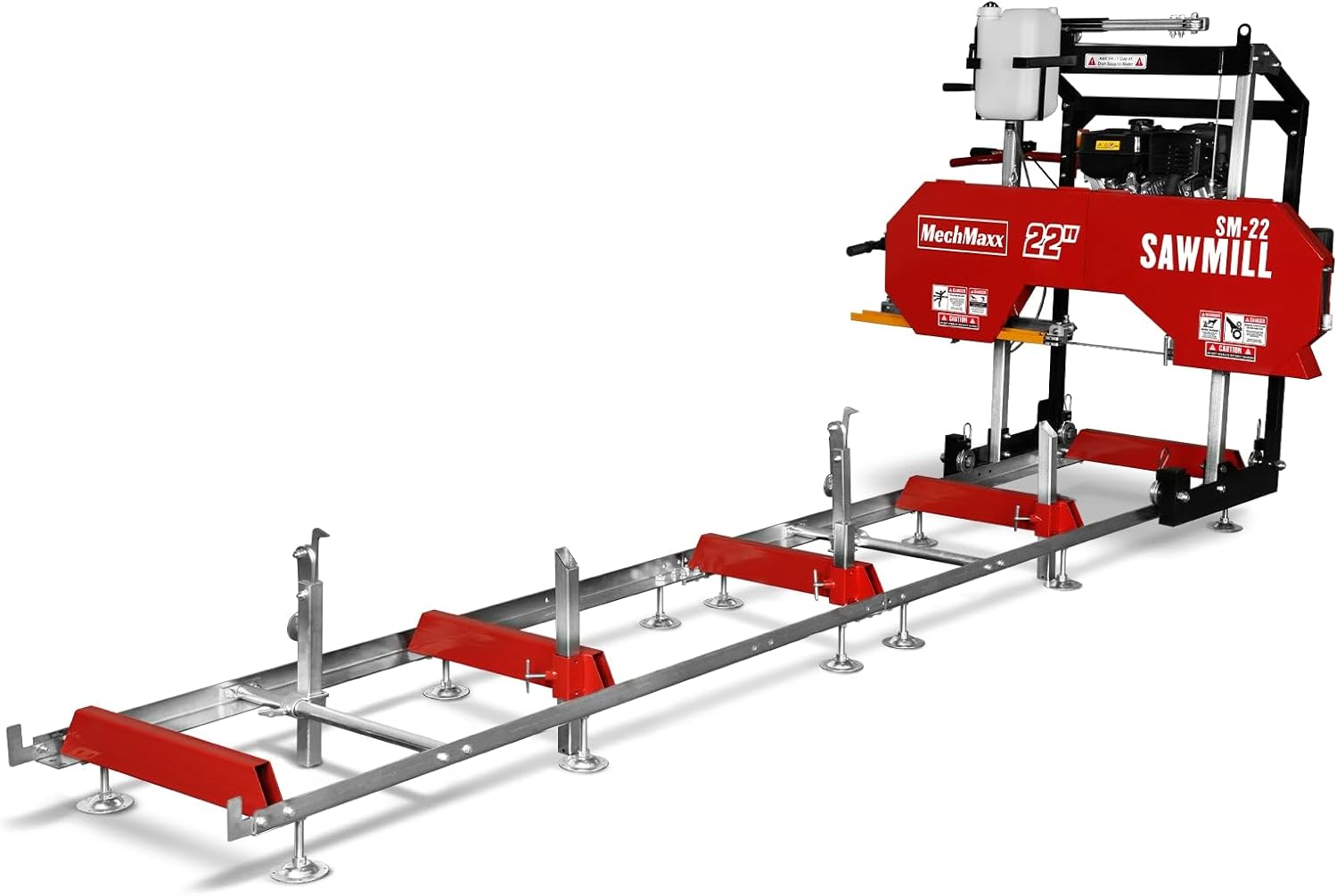Reviews - Buy DUCAR SM-22 Portable Sawmill: Honest Pros & Cons Analysis Unboxing the DUCAR SM-22 portable sawmill showing all included components like blades, track extension, and tools