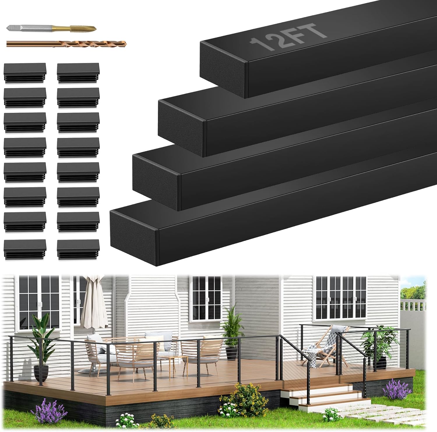 buy Gyykzz cable railing handrail,Gyykzz handrail worth buying,best cable railing handrail,Gyykzz handrail pros cons,Gyykzz vs other handrails,should I buy Gyykzz handrail - detailed features and technical specifications