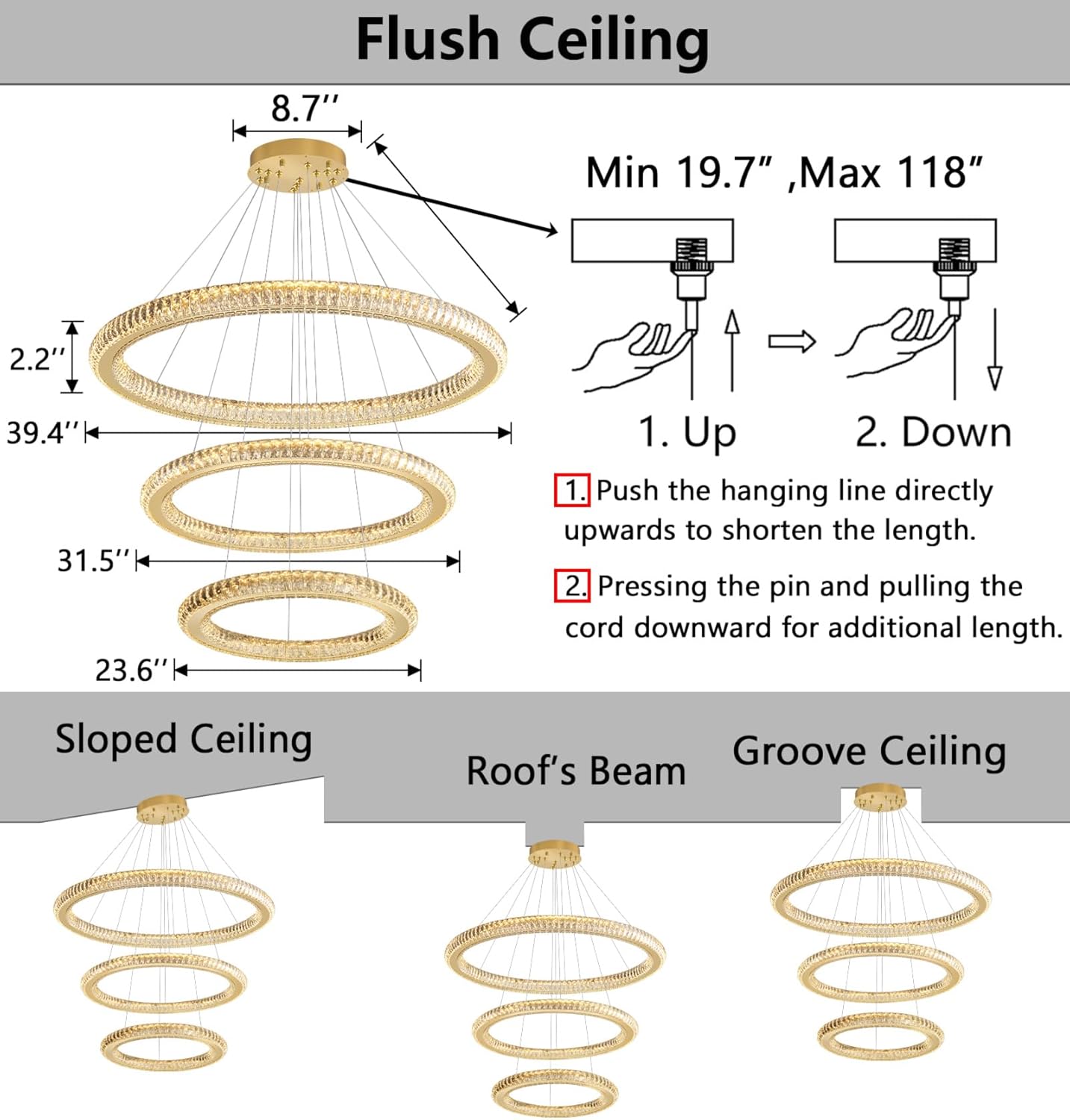 Reviews - Buy HAIXIANG LED Ring Chandelier: Honest Pros & Cons Analysis buy HAIXIANG LED ring chandelier,HAIXIANG chandelier worth buying,HAIXIANG ring chandelier pros cons,best modern LED chandelier,large foyer chandelier vs alternatives,should I buy a HAIXIANG crystal chandelier unboxing and complete package contents
