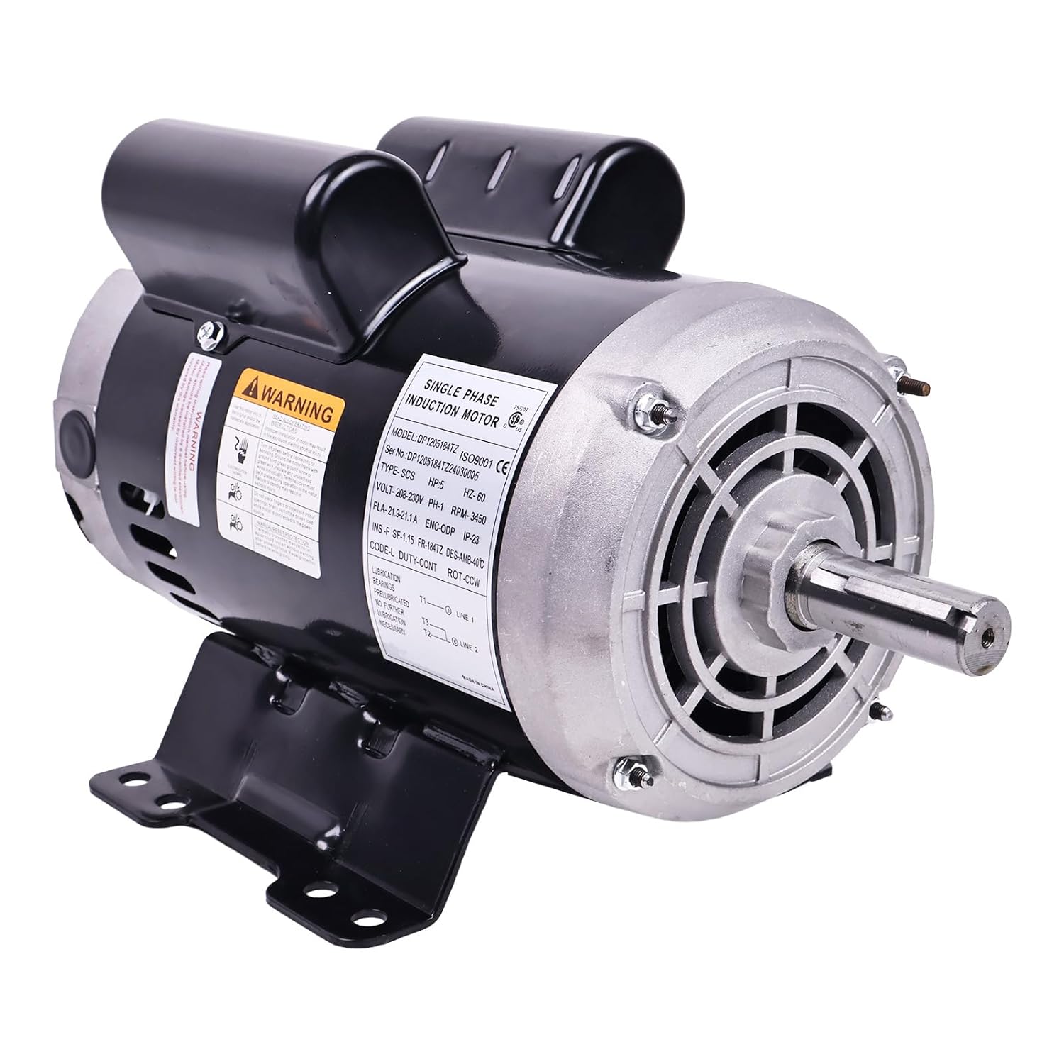 buy Ingersoll Rand 5HP compressor motor,Ingersoll Rand 5HP motor worth it,Ingersoll Rand 4766947400 pros cons,best 5HP compressor motor replacement,Ingersoll Rand 184T frame motor,should I buy a 5HP compressor motor - detailed features and technical specifications