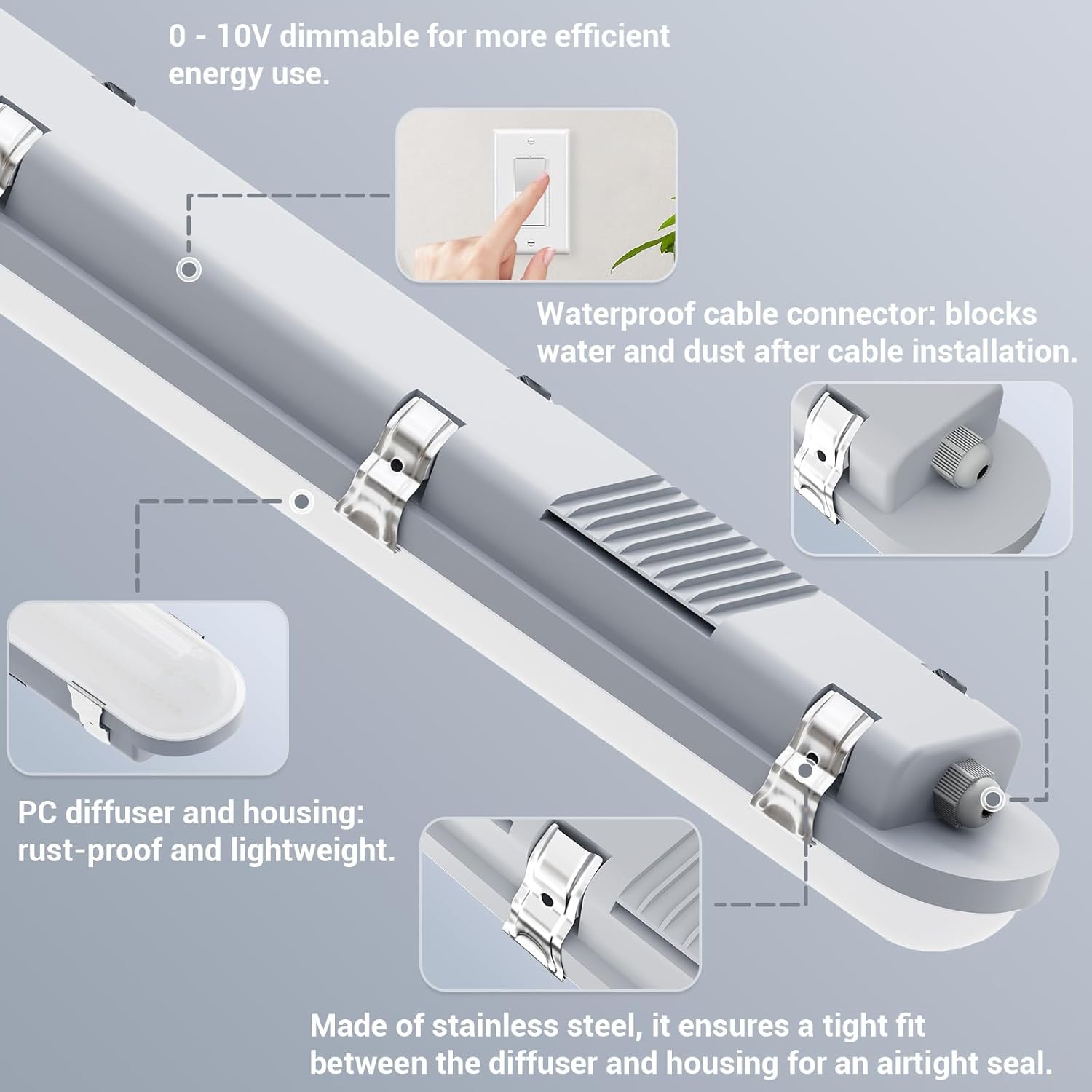 Reviews - Buy JTT 8ft LED Vapor Tight Light: Our Honest Pros & Cons Step-by-step guide for buy JTT 8ft LED vapor tight light,JTT 8ft LED light worth buying,JTT 8ft vapor proof fixture pros cons,best 8ft waterproof LED shop light,JTT 8ft LED vs alternatives,should I buy JTT 8ft vapor tight fixture - complete tutorial