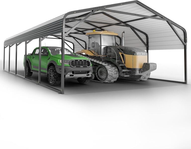 Reviews - Buy K Knowbody 20x26 Carport: Honest Pros & Cons Analysis Image 1 of buy K Knowbody 20x26 carport-K Knowbody carport worth buying-20x26 metal carport pros cons-heavy duty carport vs alternatives-should I buy a K Knowbody shelter-best two car garage shelter